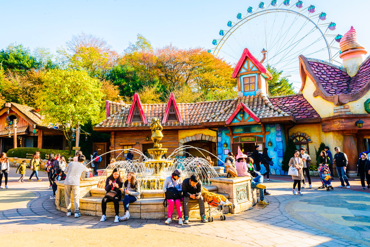 interieur parc disney